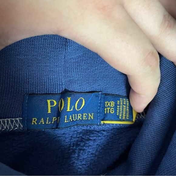 Polo Ralph Lauren "University of Polo RL" hoodie pullover sweatshirt size 1XB - Picture 6 of 12